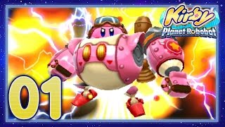 Kirby Planet Robobot  Part 1  Patched Plains [upl. by Pansy]