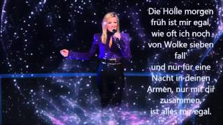 Helene Fischer Die Hölle Morgen Früh Lyrics [upl. by Acinomad725]