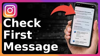 How To Check First Message On Instagram [upl. by Nilesoj]