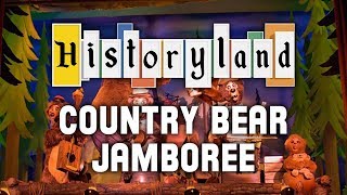 Historyland  Country Bear Jamboree [upl. by Bernt]