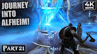 21 Journey Into Alfheim  God of War 4 PC Gameplay 4k 60FPS [upl. by Christis]