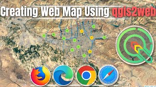 Creating a web map using qgis2web Plugin in QGIS [upl. by Campos]