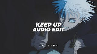 keep up taktok version  odetari edit audio [upl. by Mallen]