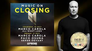 Marco Carola  Music On Closing Pacha Ibiza 10 10 2019 [upl. by Memberg]