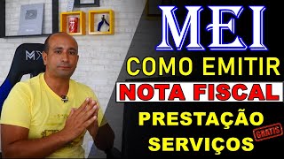 MEI  Como Emitir NFSe  Nota Fiscal Eletrônica de Prestação de Serviços Pela Prefeitura Grátis [upl. by Killam]