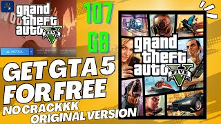 Finally GTA 5 For FREE  No CRACK  Only REAL Video on Youtube  Live Proof 2025 Method [upl. by Ttreve]