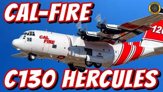 CalFires First C130H Airtanker Flies [upl. by Ok251]