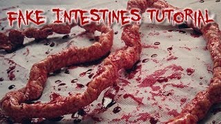 How To Make Fake Intestines Tutorial [upl. by Idrahs]