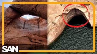 Famous Utah landmark ‘Double Arch’ collapses [upl. by Laohcin739]