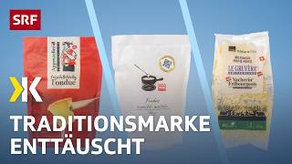 Fondues im Test Kann Appenzeller Käse mit MoitiéMoitié mithalten  2024  Kassensturz  SRF [upl. by Mada207]