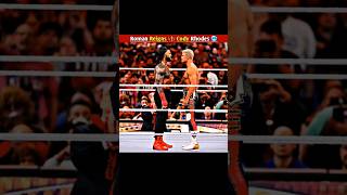 Roman Reigns Vs Cody Rhodes 😱shorts ytshorts romanreigns [upl. by Aeki]