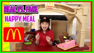 Pretend Play Mcdonalds Drive Thru with Ryans Toy Review inspiredI MAILED MYSELF to Ryan ToysReview [upl. by Monney599]