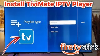 How to Install TiviMate on Firestick [upl. by Maziar218]