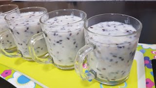 Saliyal Kanji Garden cress seeds porridge  Iftar Special  சத்தான சுவையான சாளியல் கஞ்சி [upl. by Aeriela]