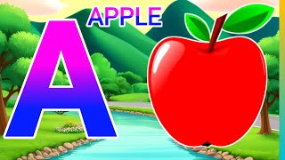 Phonics Song 2 with TWO Words in 3DA For Airplane  ABC Alphabet Songs with Sounds for Children [upl. by Ynoble]