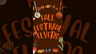 Sending Fall Festival Flyers Last Minute Do This [upl. by Pengelly]