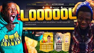 MAKING MY BROTHER DISCARD RONALDO  FIFA 15 BIGGEST DISCARD EVER [upl. by Hermine]