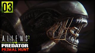 Aliens VS Predator 2  Primal Hunt  LAST STAND TURRET VS ALIENS Corporal Campaign Part 3 [upl. by Agata187]