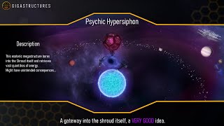 Stellaris Modded Gigastructural Engineering  Psychic Hypersiphon [upl. by Noed]