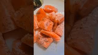 Perfect Air Fryer Salmon in Minutes  Juicy amp Healthy Recipe fish seafood healthyfood airfryer [upl. by Jecon65]