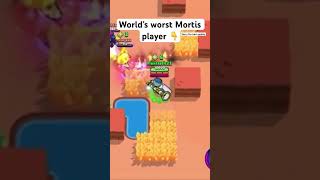 Worlds worst Mortis 💀sorry for bad quality memes funny brawlstars trash mortis sold [upl. by Latsyrk]