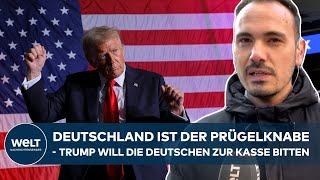 USWAHL 2024 Egal ob Trump oder Harris gewinnt  für Deutschland wird sich viel verändern [upl. by Unders864]