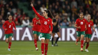 Mondial féminin  le Maroc bat la Colombie et passe en 8eme [upl. by Marva727]