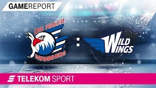 Adler Mannheim  Schwenninger Wild Wings  34 Spieltag 1718  Telekom Sport [upl. by Reteid563]