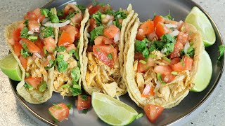 Tacos de Pollo FACIL [upl. by Areip]