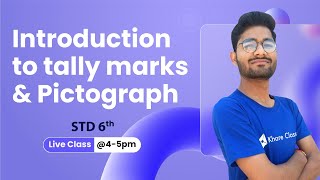 Introducing Data Handling Tally Marks amp Pictograph  Grade 6 [upl. by Azral940]