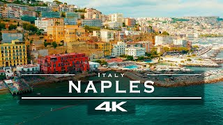 Naples  Napoli Italy 🇮🇹  by drone 4K [upl. by Bisset]