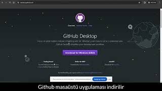 Github Kullanımı [upl. by Ahsital]