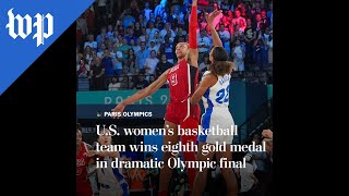 US womens basketball team wins eighth gold medal [upl. by Amedeo219]