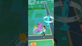 Catch Nidoking big Cp in Pokémon Go pokemon rare gameplay [upl. by Kubetz429]