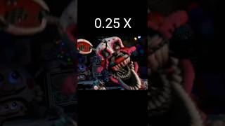 FNaF 7 Ultimate Custom Night  Nightmare Mangle Jumpscare 025x  2x speed [upl. by Elah676]