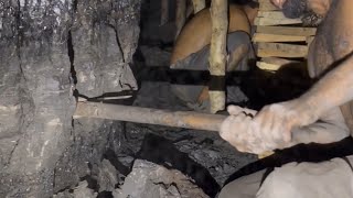 Unseen Footage of Coal Miners Life  Coal Extraction process shorts mining [upl. by Madeleine]