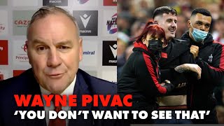 Wayne Pivac speaks out on the pitch invader in Wales vs South Africa rugby [upl. by Ericksen]