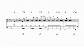 Chopin Piano Étude Op 10 No 5 Harmonic Analysis [upl. by Madelle]