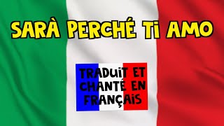 Ricchi e Poveri  Sarà perché ti amo traduction en francais COVER [upl. by Bouley947]