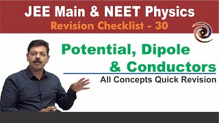 Electric Potential Dipole amp Conductors  Revision Checklist 30 for JEE amp NEET Physics [upl. by Myrwyn767]