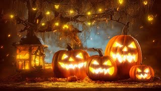 Relaxing Halloween Music  Pumpkin Jack O Lanterns 🎃 Dark Spooky Sounds Halloween Ambience [upl. by Ilke]