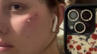 taking out all my piercings pain [upl. by Etra]