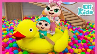 Ball Pit Fun More  Balls Fill The House  Eli Kids Songs Compilation [upl. by Malim]