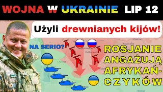 12 LIP AFRYKAŃSKI NAJEMNIK ATAKUJE UKRAIŃCÓW DREWNIANYM KIJEM  Wojna w Ukrainie Wyjaśniona [upl. by Daniel]