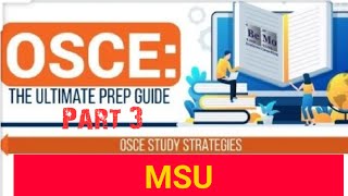 OSCE MSU Midstream Specimen Urine  Exam Preparation Part 3 [upl. by Atterrol757]