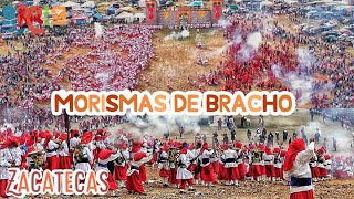 Morismas de Bracho 2022 descenso del cerro y muerte del Rey MoroTomas aéreas y diálogos [upl. by Riana956]