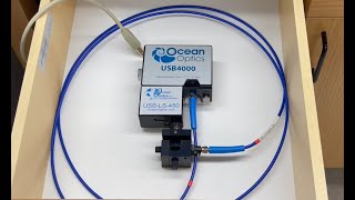 Ocean Optics USB4000 Spectrometer for Fluorescence [upl. by Assetniuq]