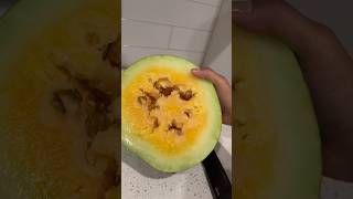 Orange Watermelon Sweeter Than Pink or Red Watermelon 1010 [upl. by Zerk]