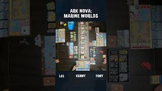 Ark Nova Marine Worlds Playthrough Timelapse boardgame [upl. by Eniamrej192]