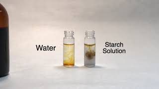 Iodine Test for Starch [upl. by Hyozo]